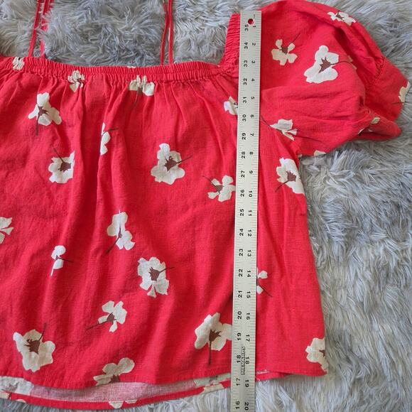 Universal Thread open shoulder short sleeve top women's size Large - Picture 6 of 6